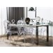 Beliani Silla para eventos VERMONT Transparente
