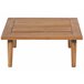 Beliani Conjunto de jardín Madera de acacia con certificado FSC® FRASCATI Cinza Claro