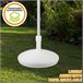 Base para guarda-sol circular branco 25-48 mm Aktive Branco