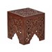 Beliani Conjunto de mesas SHUKUR Castanho