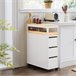 Armário de casa de banho BZR54-W SoBuy Branco