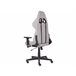 Beliani Cadeira de Gaming WARRIOR Cinza Claro