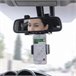 Suporte de Smartphone para o Espelho Retrovisor Preto