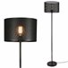 Candeeiro de pé Arensburg design moderno [lux.pro]. Preto