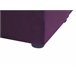 Beliani Cama com estrado Veludo NOYERS 170x247 Azul Marino