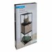 Well Home Estante com 3 compartimentos Preto