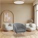 WELL HOME - Poltrona "Solaro" Cinza