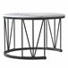 Mesa de centro, mesa de apoio, mesa de canto 70x45 Branco
