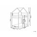 Beliani Beliche Pinho LABATUT 206x92 Branco