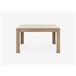Mesa de jantar NICO II carvalho e branco Branco/ Madeira