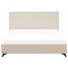 Beliani Cama com estrado Poliéster AMBASSADOR 192x216 Bege