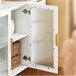 Aparador de cozinha com vitrine de vidro FSB86-W SoBuy Branco