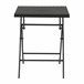 Set de jardim com mesa e 2 cadeiras KORA cinzento Cinza