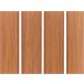 Beliani Mesa de jardim MESSINA 60x35 Preto/ Madeira