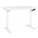 Beliani Secretária ajustável DESTIN IV 120x72 Branco
