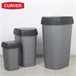 Curver Caixote do lixo com tampa basculante Dual Swing 50L Cinza