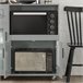 Aparador de cozinha com rodas 3 portas e 1 gaveta FSB78-HG SoBuy Cinza Claro
