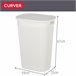Curver Cesto para roupa suja Filo 55L com tampa Branco