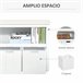 Aparador de Sala de Estar MDF HOMCOM 102 Branco