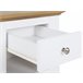 Beliani Mesinha de cabeceira WINGLAY Branco