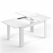 Mesa extensível Fani Branco Branco