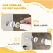 Barrera de Segurança para Cães Aço e PA PawHut Branco