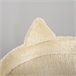 Arranhador para Gatos Aglomerado de Madeira, Pelúcia e Sisal Creme