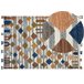 Beliani Kilim KASAKH 160x230 Multicor