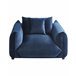 Beliani Poltrona LUVOS Azul