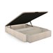Sommier rebatível luxo S-Max 3D 135x190 Bege