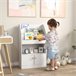 Estante para Brinquedos MDF ZONEKIZ Branco