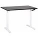 Beliani Secretária ajustável DESTIN IV 120x72 Preto