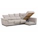 Chaise longue ARGOS Bege