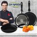 5 peças saborear bateria de cozinha com frigideiras Cromada