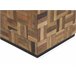 Beliani Mesa de centro GAMETI 45x45 Castanho