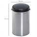 Caixote de Lixo Aço Inoxidável, ABS e PP HOMCOM, casa - cozinha Cinza