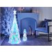 Beliani Decoración LED ICELAND Multicor