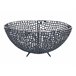 Beliani Prato decorativo KRUKUT Preto