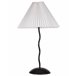 Beliani Candeeiro de mesa JIKAWO Branco/ Preto