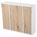 Armário com Espelho MDF, Painel de partículas HOMCOM 60 Multicor