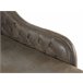 Beliani Chaise longue versão à direita Camurça sintética NIMES Castanho