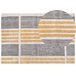Beliani Entrelaçado KATRA 200x300 Amarelo