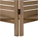 Biombo ESTANTE madeira 170x125x37cm Castanho
