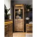 Vitrina LED de 2 portas com Amaury Madeira