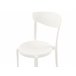 Beliani Conjunto bistrô SERSALE/VIESTE 70x70 Branco