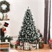 Árvore de Natal Artificial 180cm PVC HOMCOM, casa - natal Verde