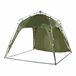 Barendrecht Gazebo de jardim LED com módulo solar 250x250 Verde