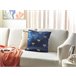 Beliani Almofada decorativa BLUESTEM 45x45 Azul Marino