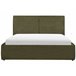 Beliani Cama baú Bouclé MOISSAC 177x224 Bege