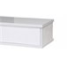 Mesa de centro modelo DUNE branco Branco Brillo